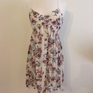 Floral short sundress!